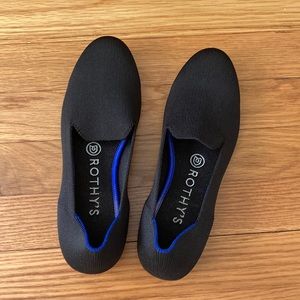 Size 7, Black Rothy’s Loafers